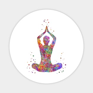 Yoga pose Magnet